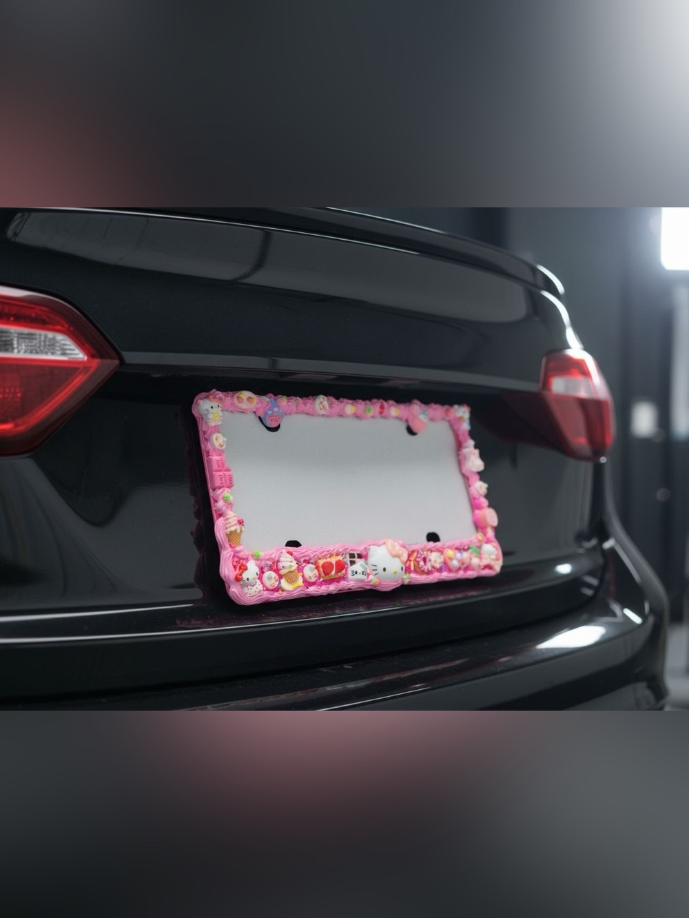 Custom whit me your License Plate Frame Kawaii !!!! - Picture 4 of 7